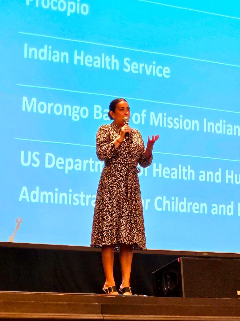 Dr. Rodriguez presenting