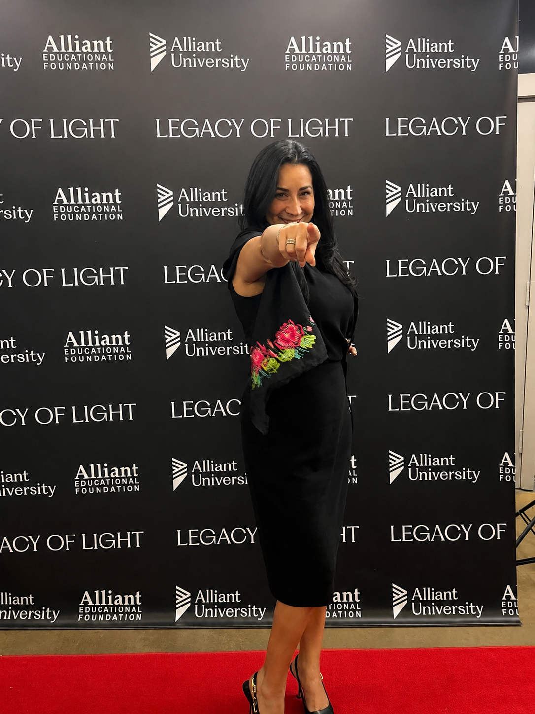 Dr. Rodriguez at Alliant University Legacy of Light event
