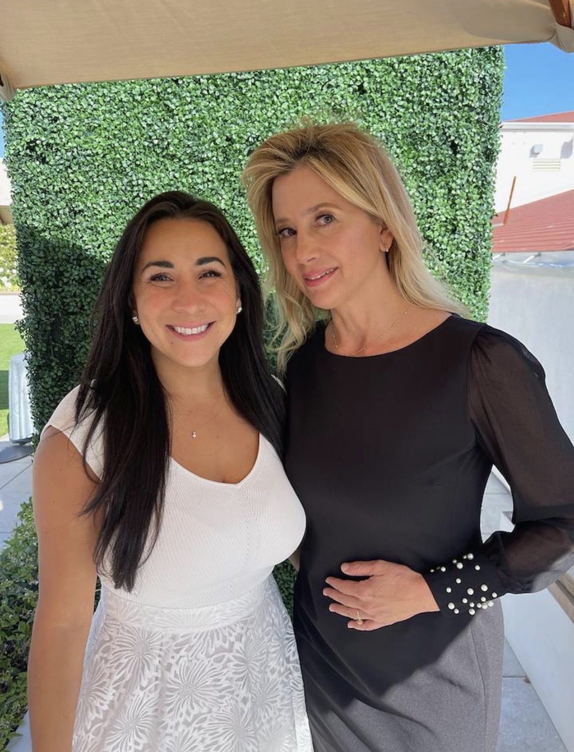 Dr. Rodriguez with Mira Sorvino