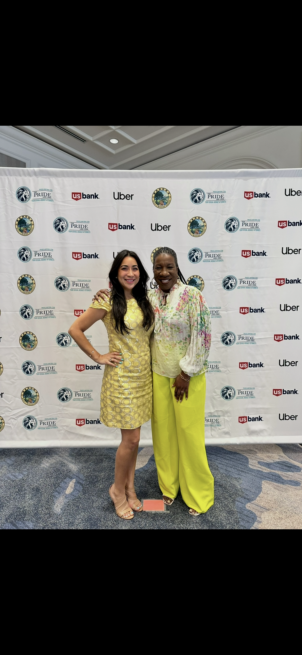 Dr. Rodriguez with Tarana Burke, founder of the Me Too movement